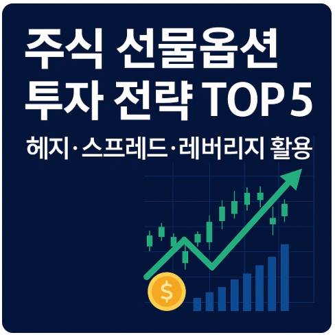 주식 선물옵션 투자 전략 TOP 5 ❘ 헤지 · 스프레드 · 레버리지 활용법