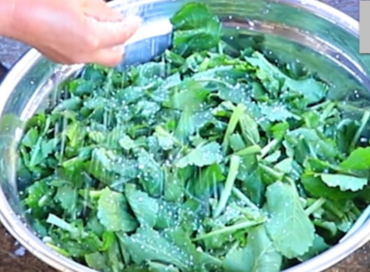 열무김치 손질하는 인포그래픽2