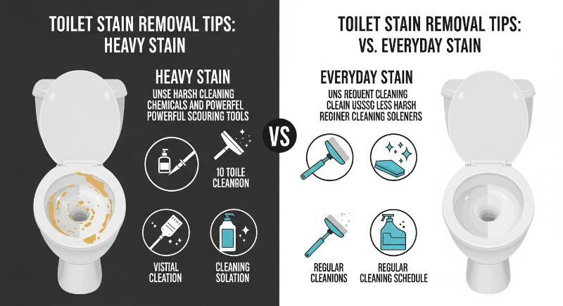 변기 물때 제거 노하우