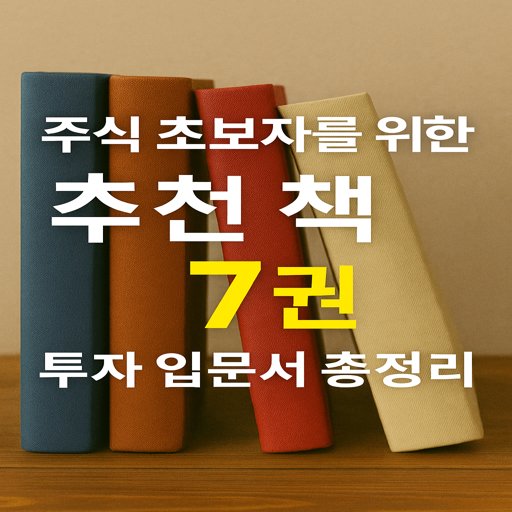처음 시작하는 주식 투자, 책부터 제대로 골라보자