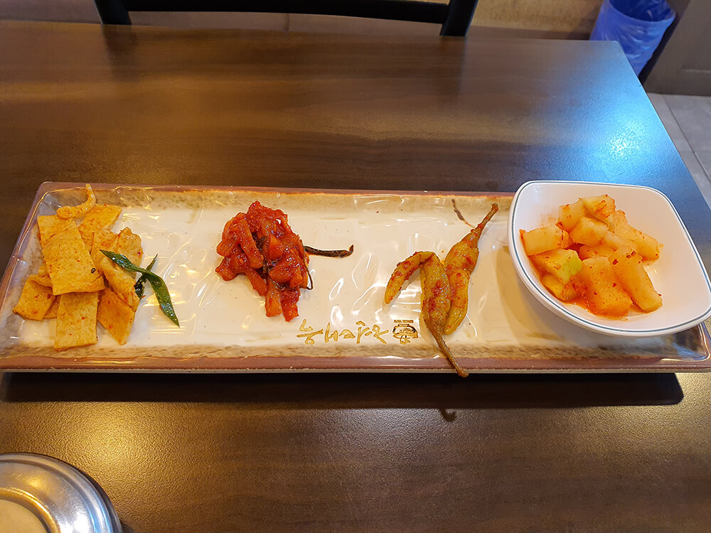 야탑 현대옥 반찬