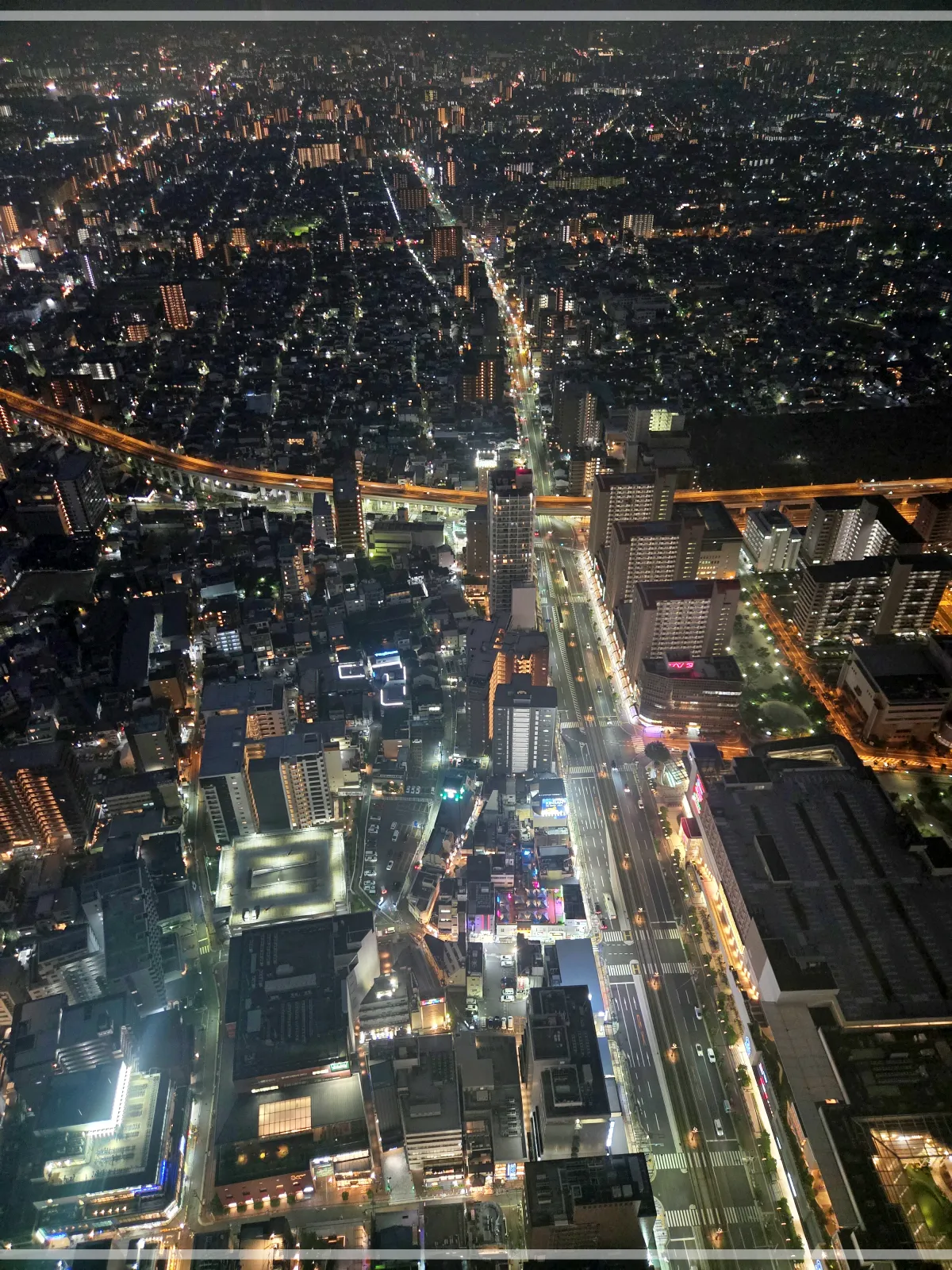 일본-오사카-하루카스300-전망대-야경