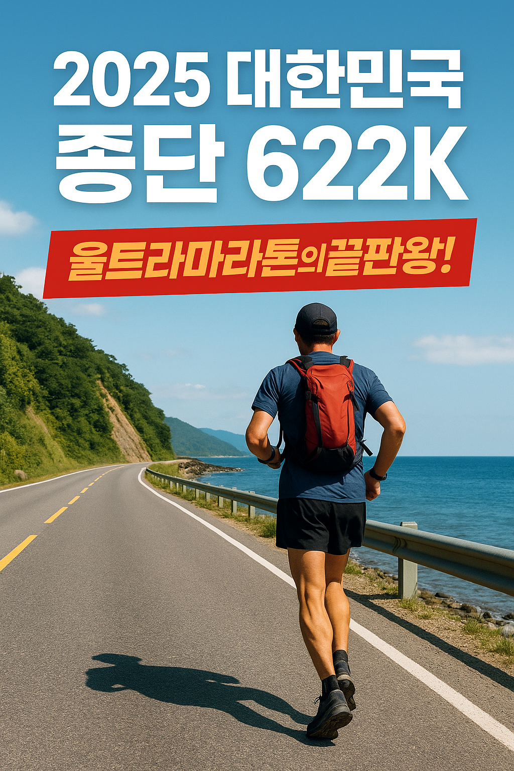 2025 대한민국 종단 622K, 울트라마라톤의 끝판왕! 당신도 '전설'이 될 수 있다!
