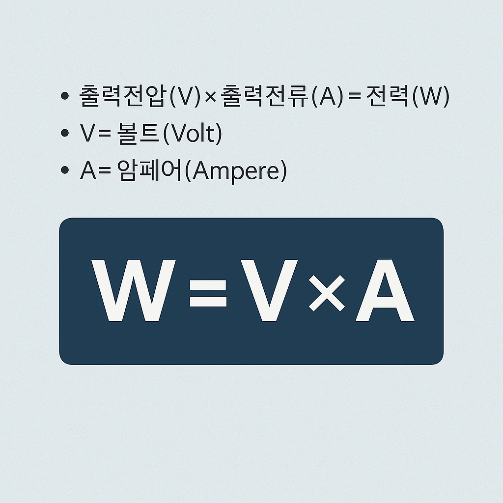 SMPS W 계산 완벽 정리: 전압·전류로 전원 용량 이미지