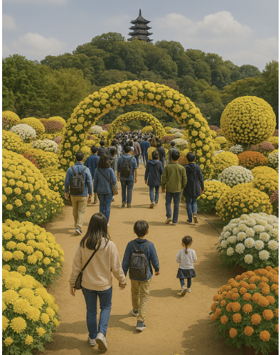 전국 국화축제 12곳 총정리 — 가을 감성 여행지 일정 한눈에 보기! 관련 사진