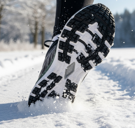 겨울 운동화의 ‘착지 감각'