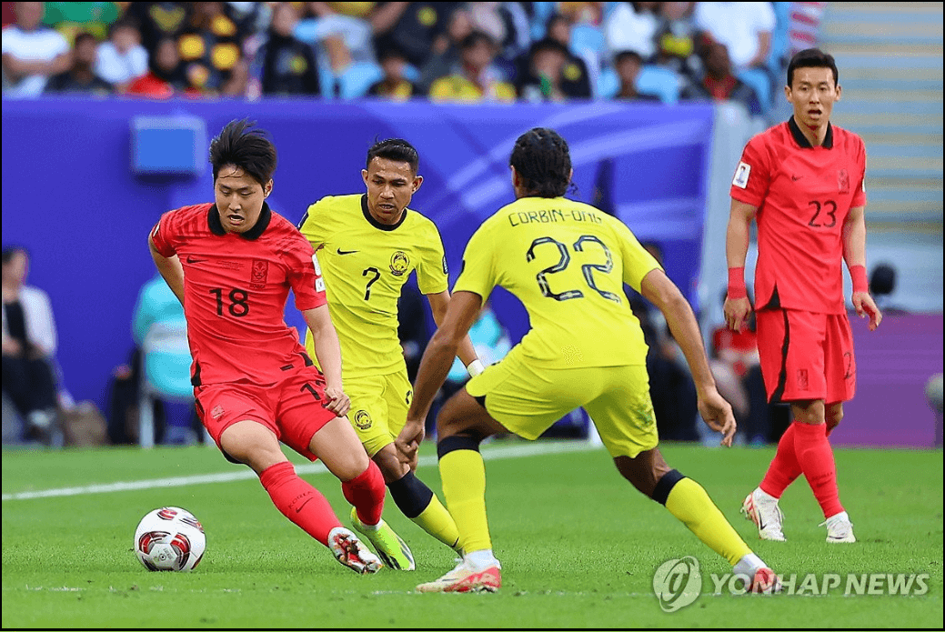 대한민국-말레이시아-축구-다시보기-2023카타르아시안컵-16강진출