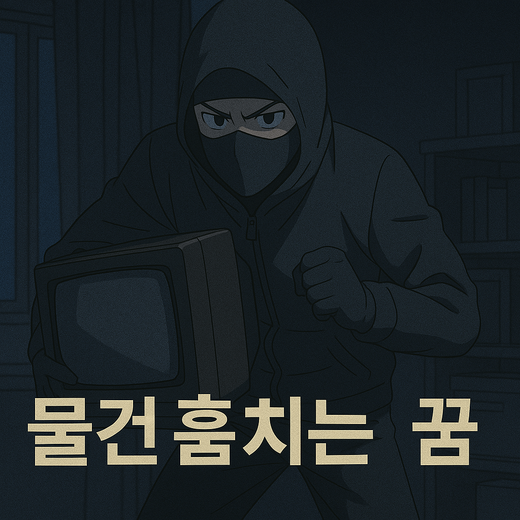 물건 훔치는 꿈 해몽