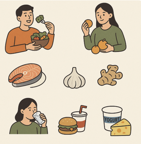 감기 안걸리는 사람들의 식습관 7가지 관련 사진