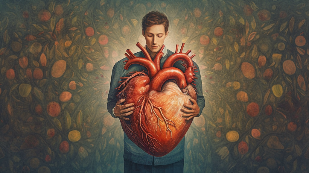 건강한 심장을 가진 남성