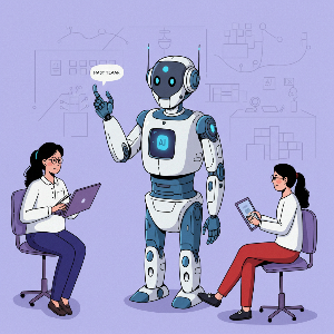 AI 로봇 교사와 학습 보조의 역할