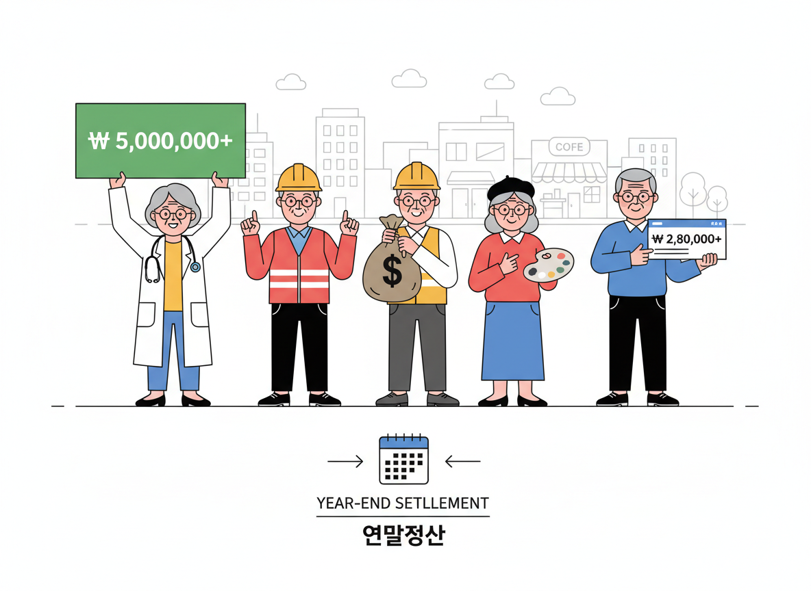 일용직 연말정산