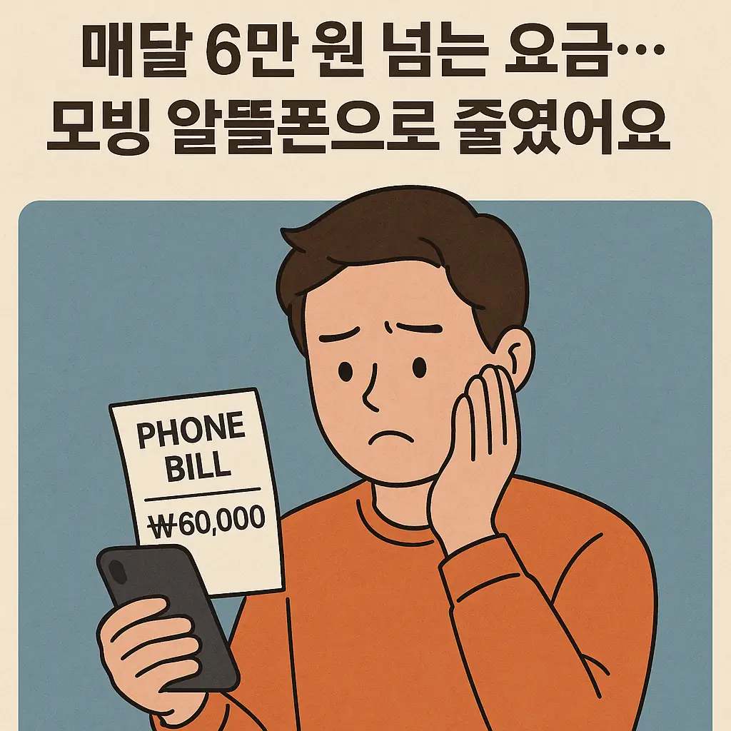 모빙 알뜰폰 똑똑하게 사용하는 법