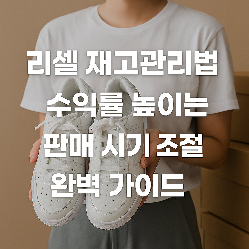 리셀 재고관리법 – 수익률 높이는 판매 시기 조절 완벽 가이드