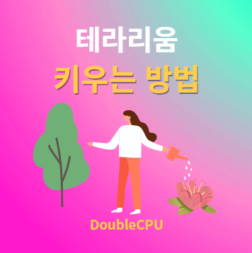 테라리움 만들기