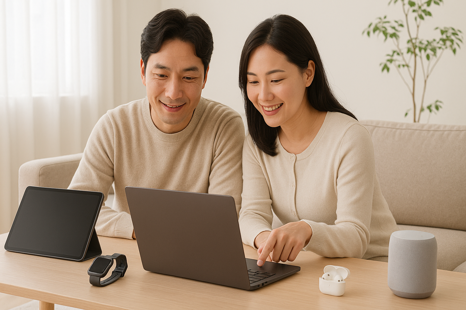 연령대별로 선호하는 디지털 기기