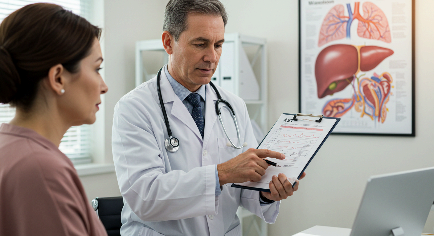 AST 수치와 AST 수치가 높으면 어떤 질환이 의심될까요?