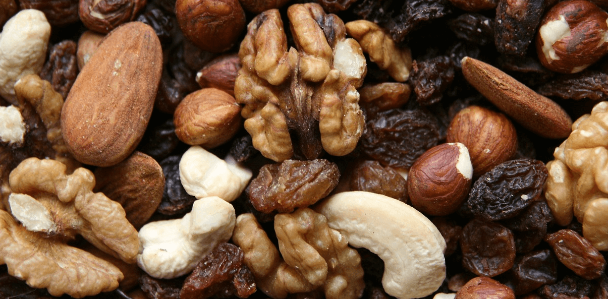 여러 가지 견과류
