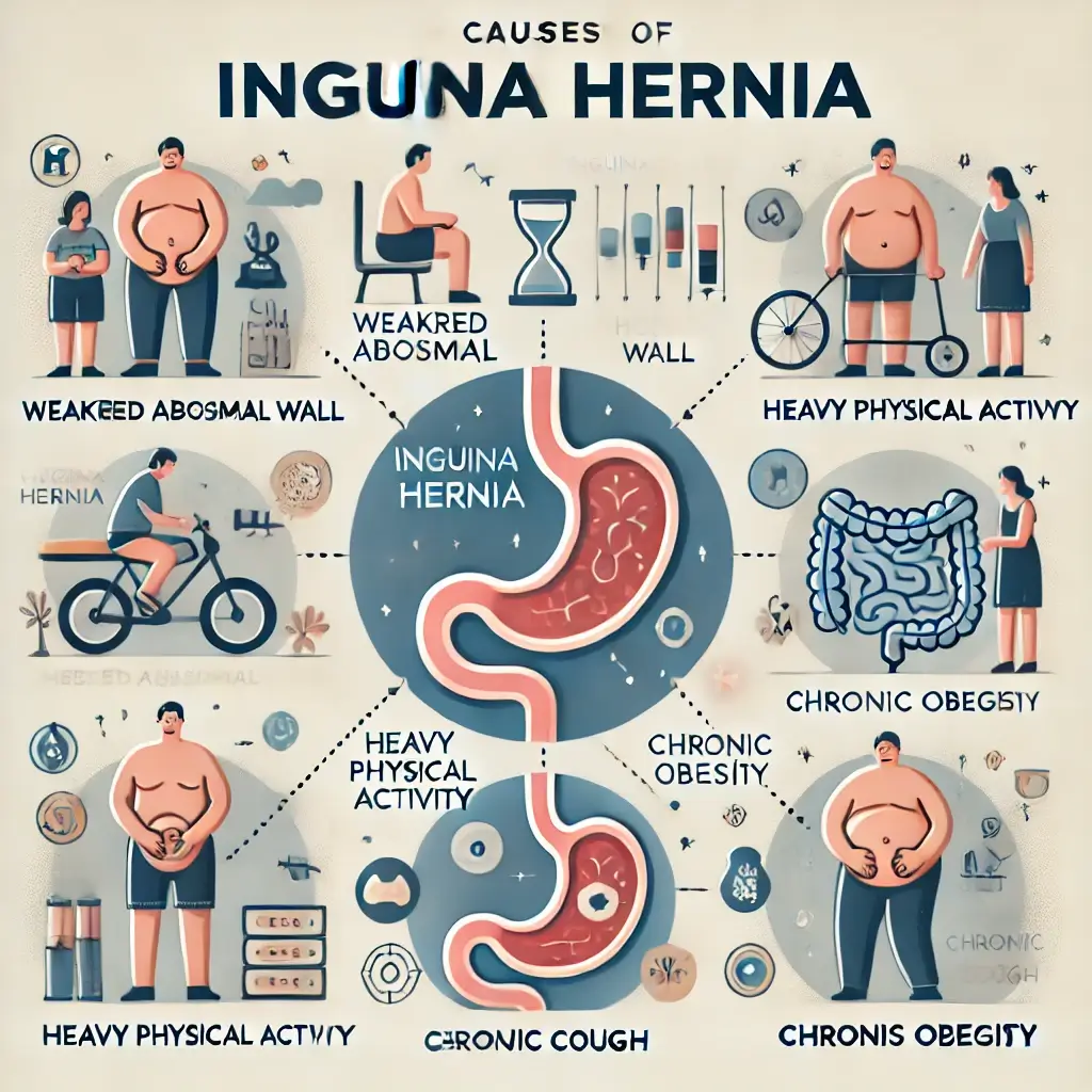 서혜부탈장의 주요 원인