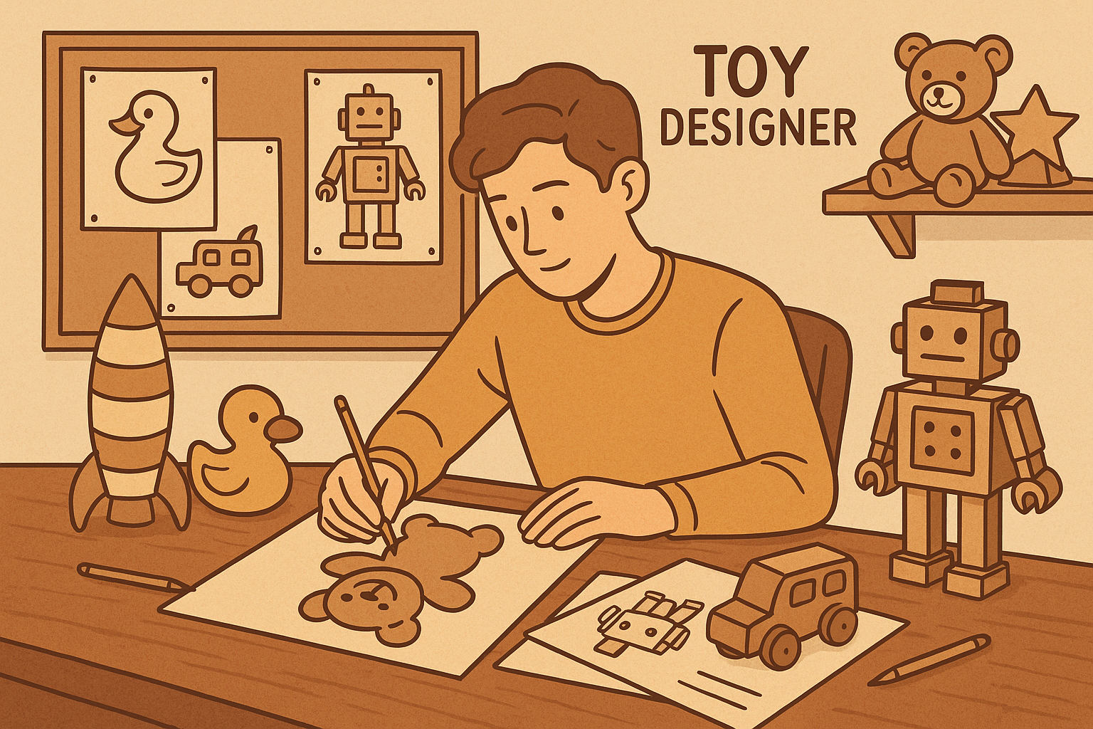 아이들의 꿈을 설계하는 사람, 장난감 디자이너의 세계