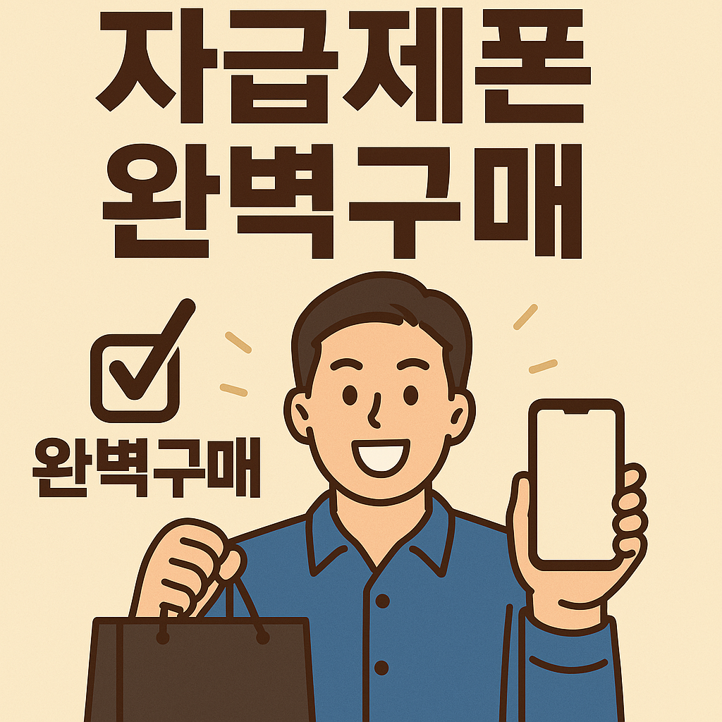 자급제 폰 구매 완벽 가이드