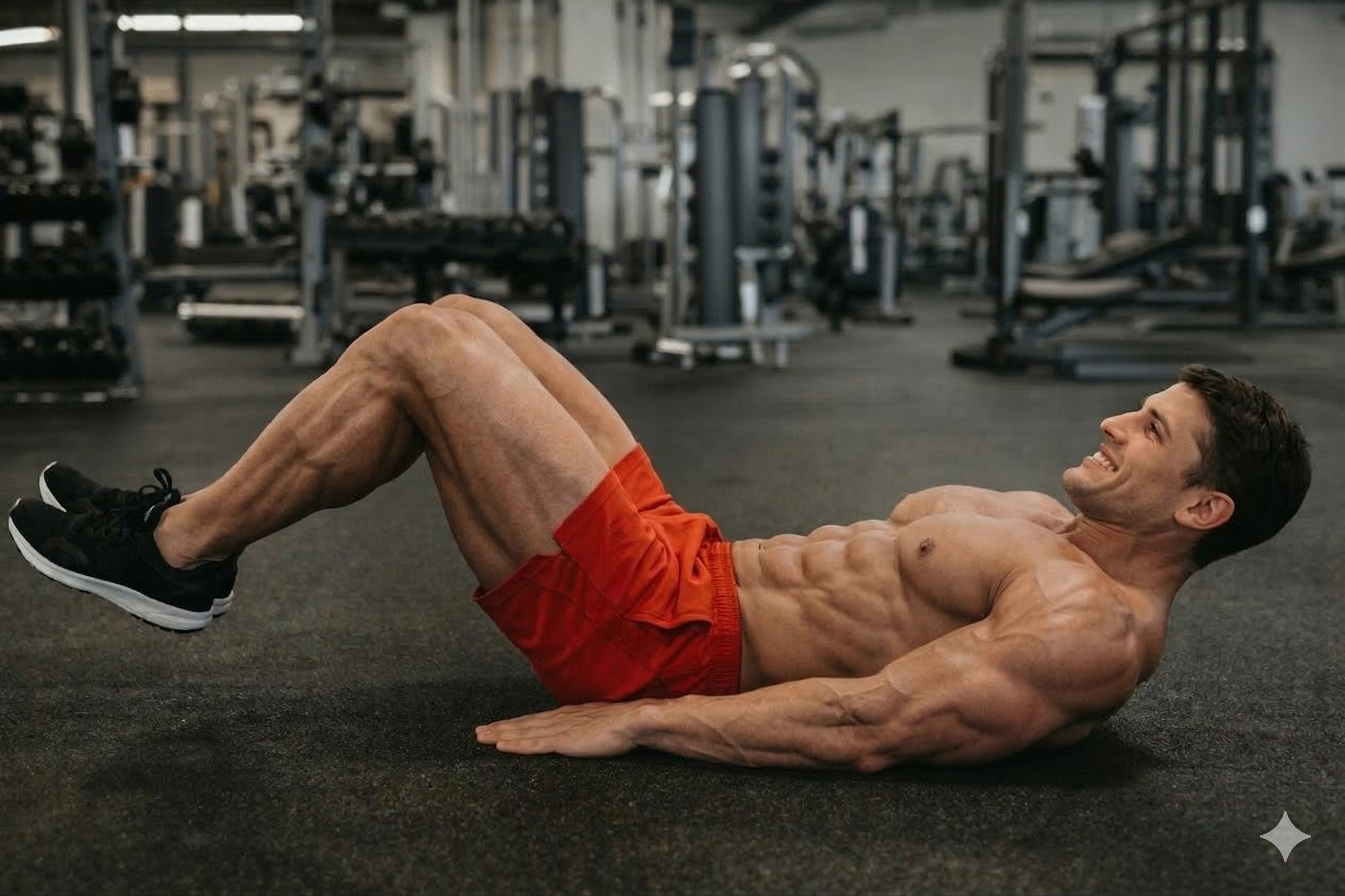 레그레이즈 시작 자세 하복부 운동 준비