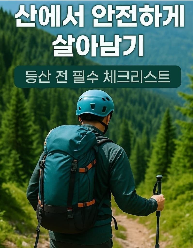 🌄 등산 중 응급 상황 발생! 어떻게 대처할까?