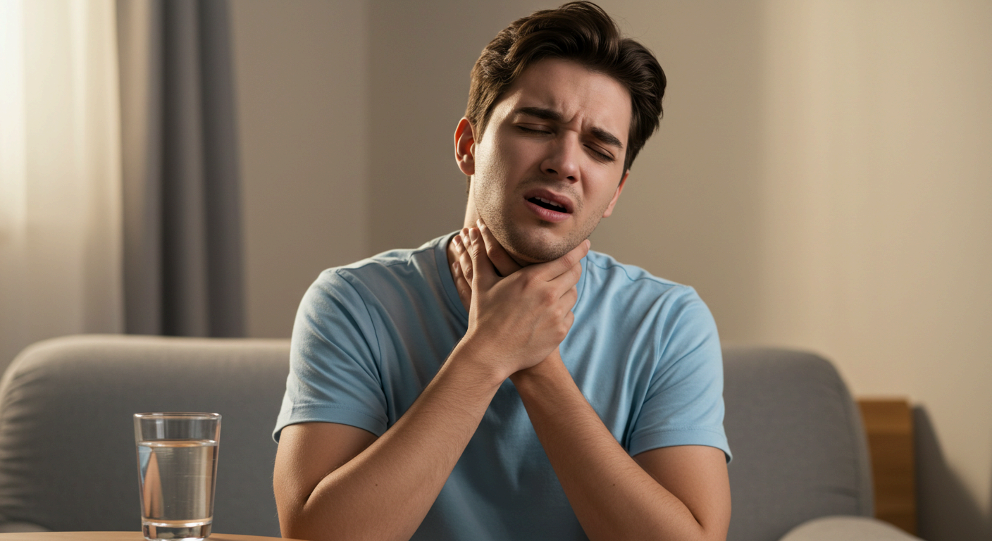 고열과 인후통&amp;#44; 단순 감기일까요? 편도염일 수도!