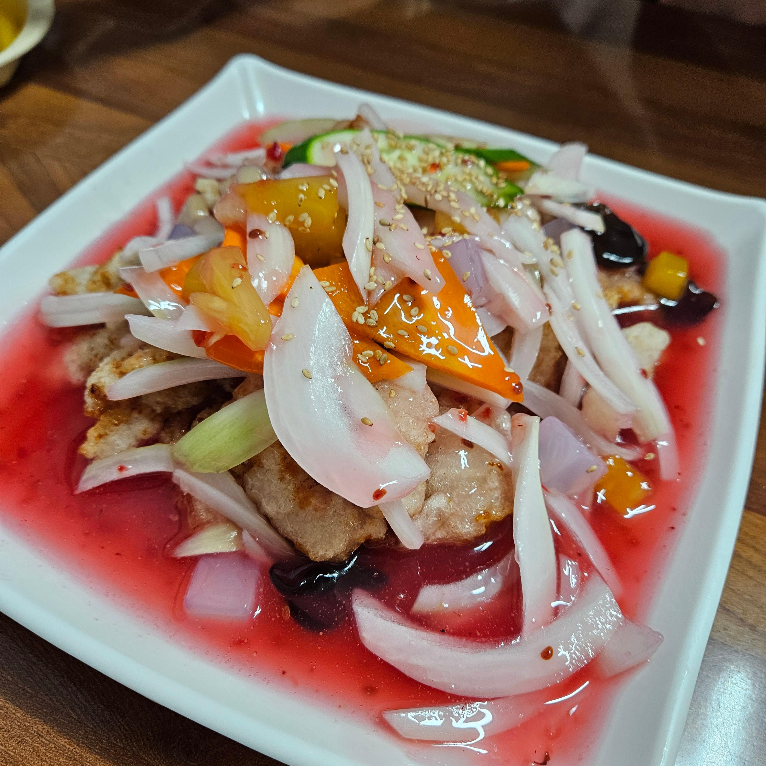 옥계 중식 맛집 진가락 탕수육