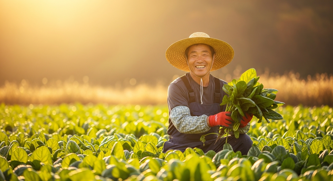 10월 제철음식 시금치