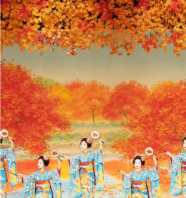 교토 미야코오도리 공연