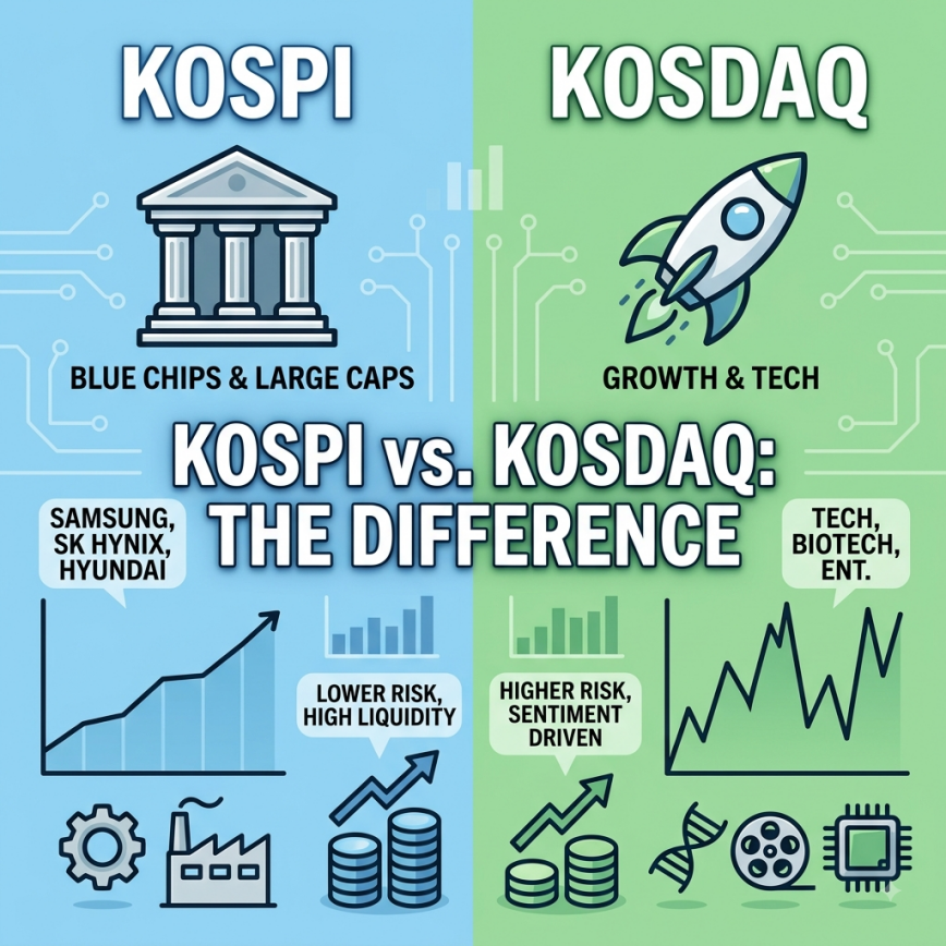 KOSPI vs KOSDAQ