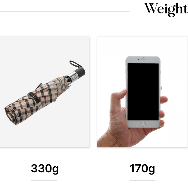 닥스 클래식 체크 우양산