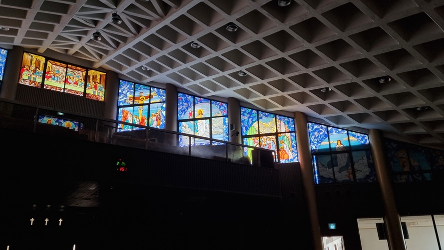 신제주성당 스테인드글라스