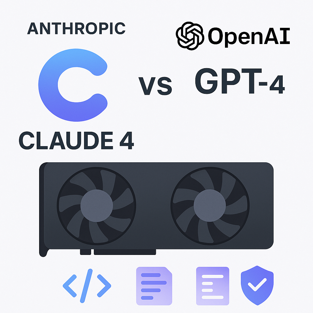 Claude 4 요약 – GPT-4 및 Gemini와의 차이점 분석 Claude 4 vs GPT-4 성능 비교 썸네일