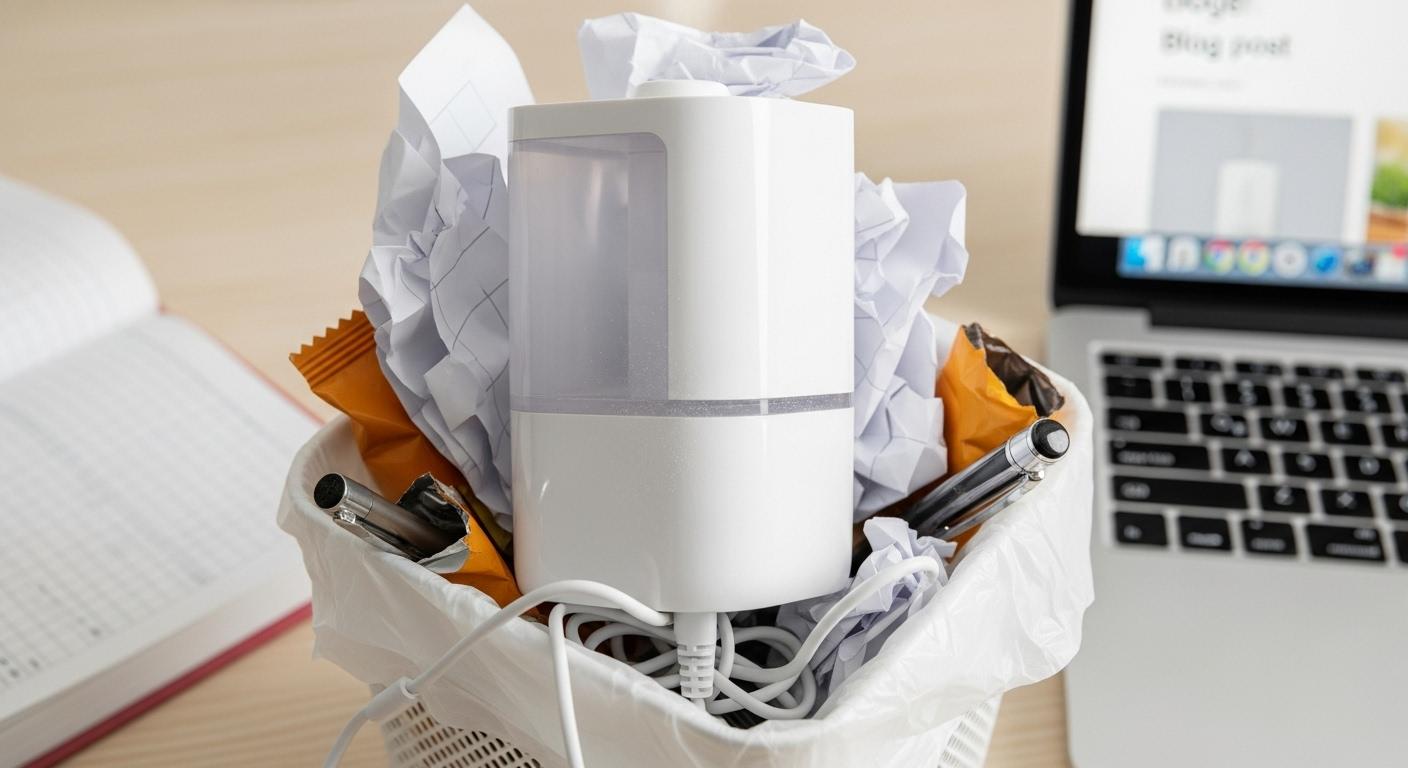 미니가습기 버리기