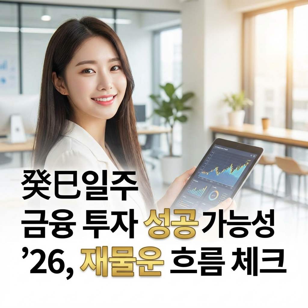 癸巳일주 금융 투자 성공 가능성 &rsquo;26 ｜ 재물운 흐름 체크