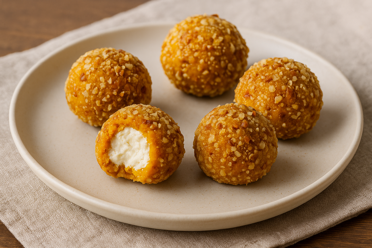 단호박 크림치즈볼