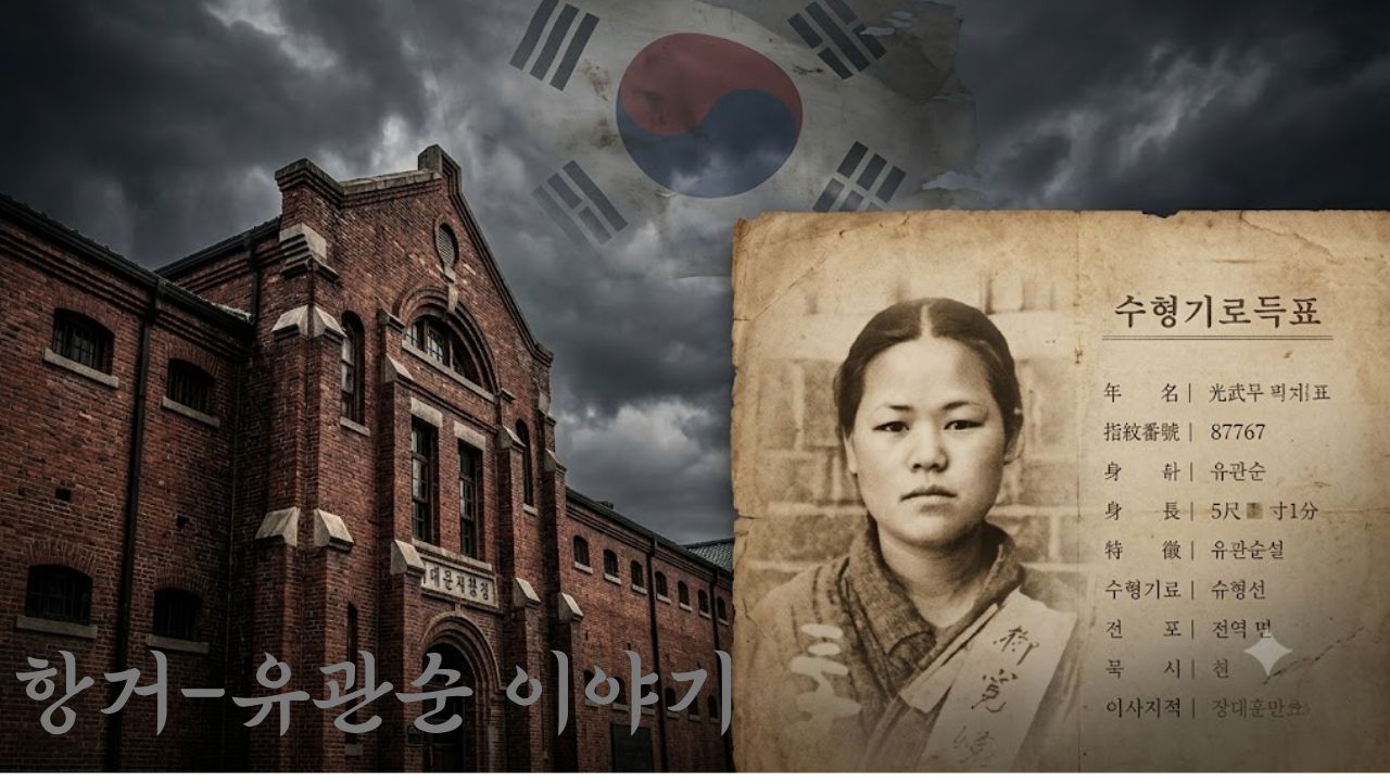 영화<항거-유관순이야기> 에 나오는 서대문형무소 유관준열사