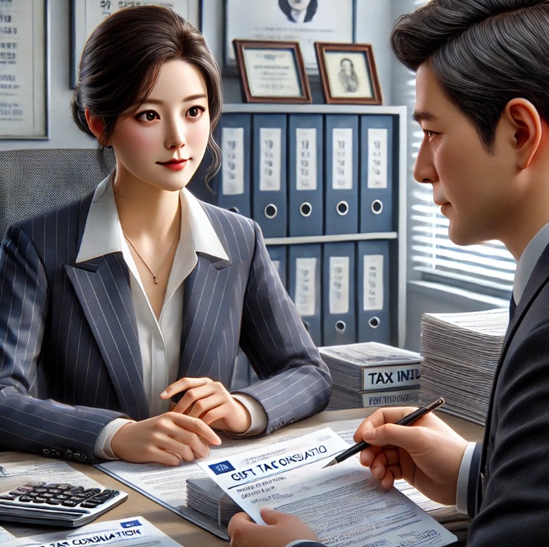 대출상환 상담 받는 모습1