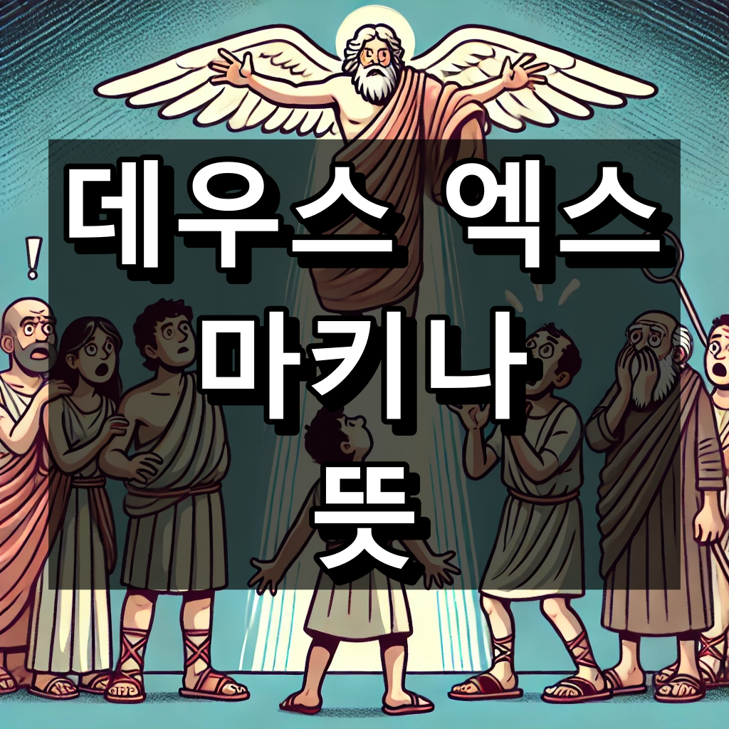 데우스 엑스 마키나 뜻