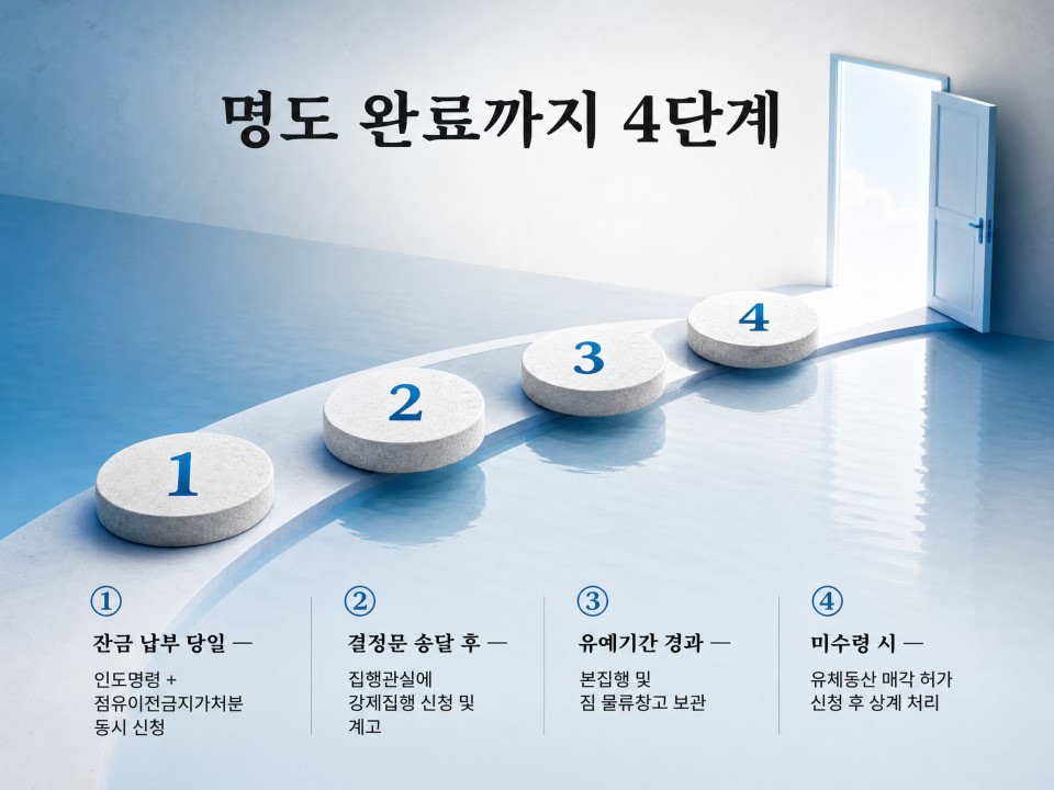 4명도완료까지4단계