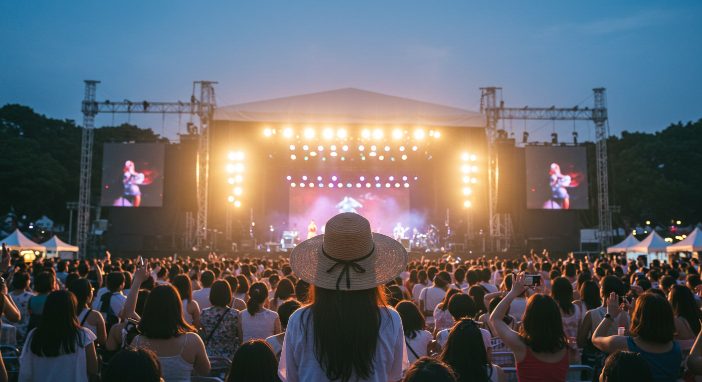 축제장