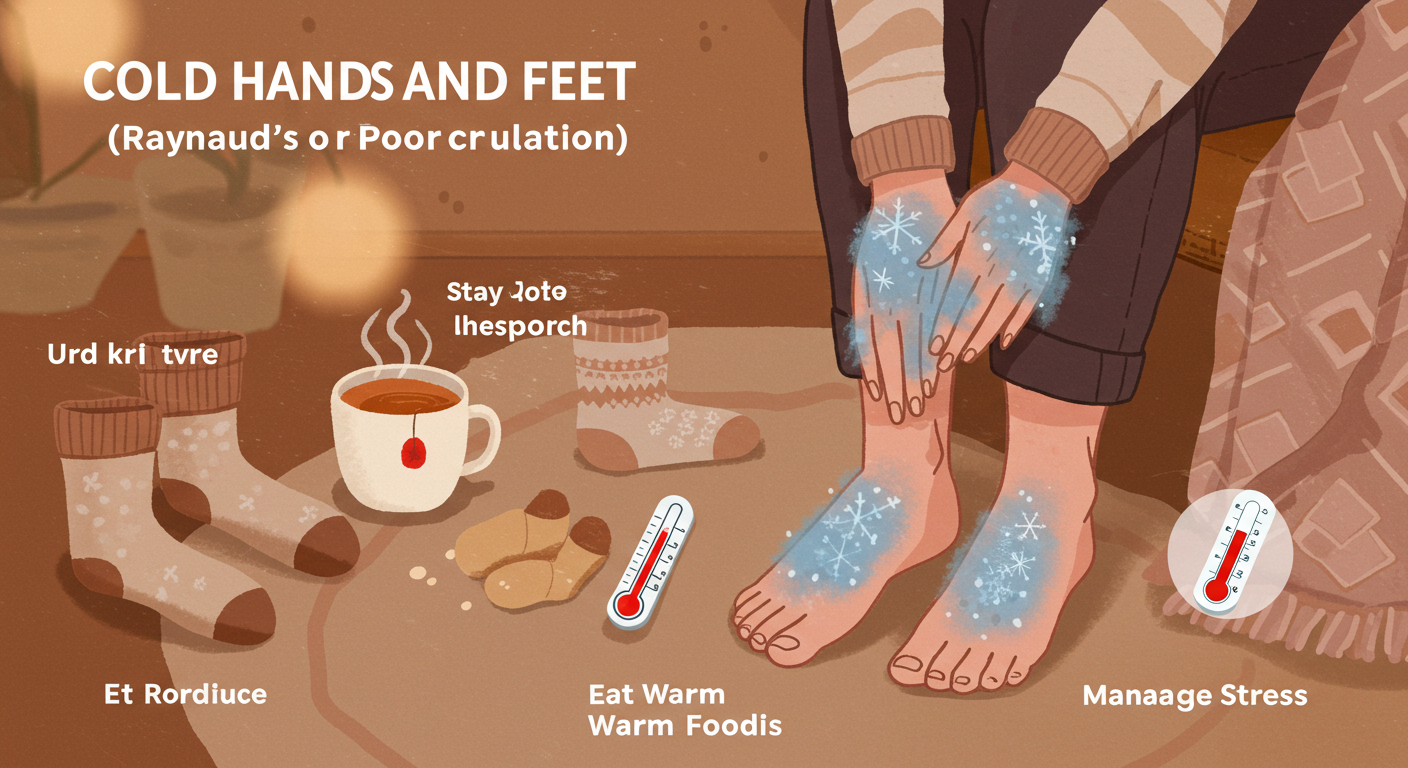 수족냉증에 관한 사진