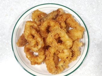 오징어 튀김 사진