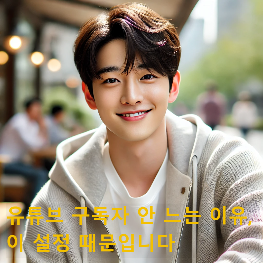 유튜브 구독자 안 느는 이유, 이 설정 때문입니다