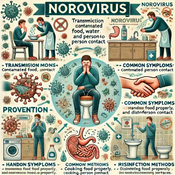 노로바이러스 관련 사진