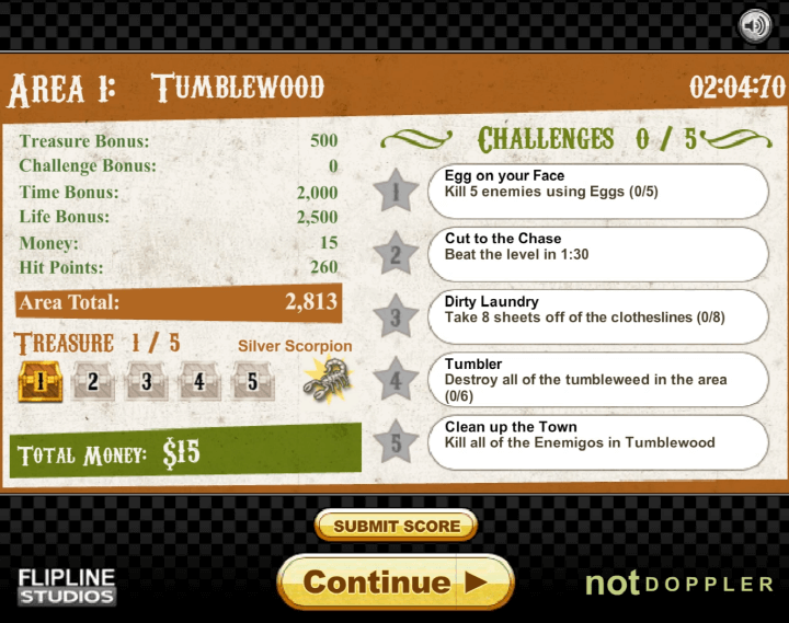 캑터스-맥코이2-선인장-플래시게임-종료-화면