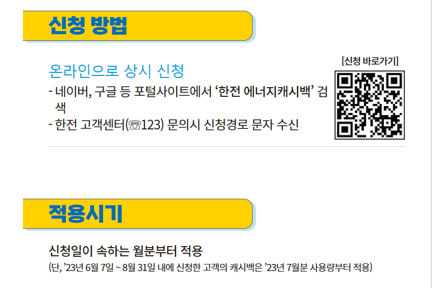 에너지캐시백 신청방법