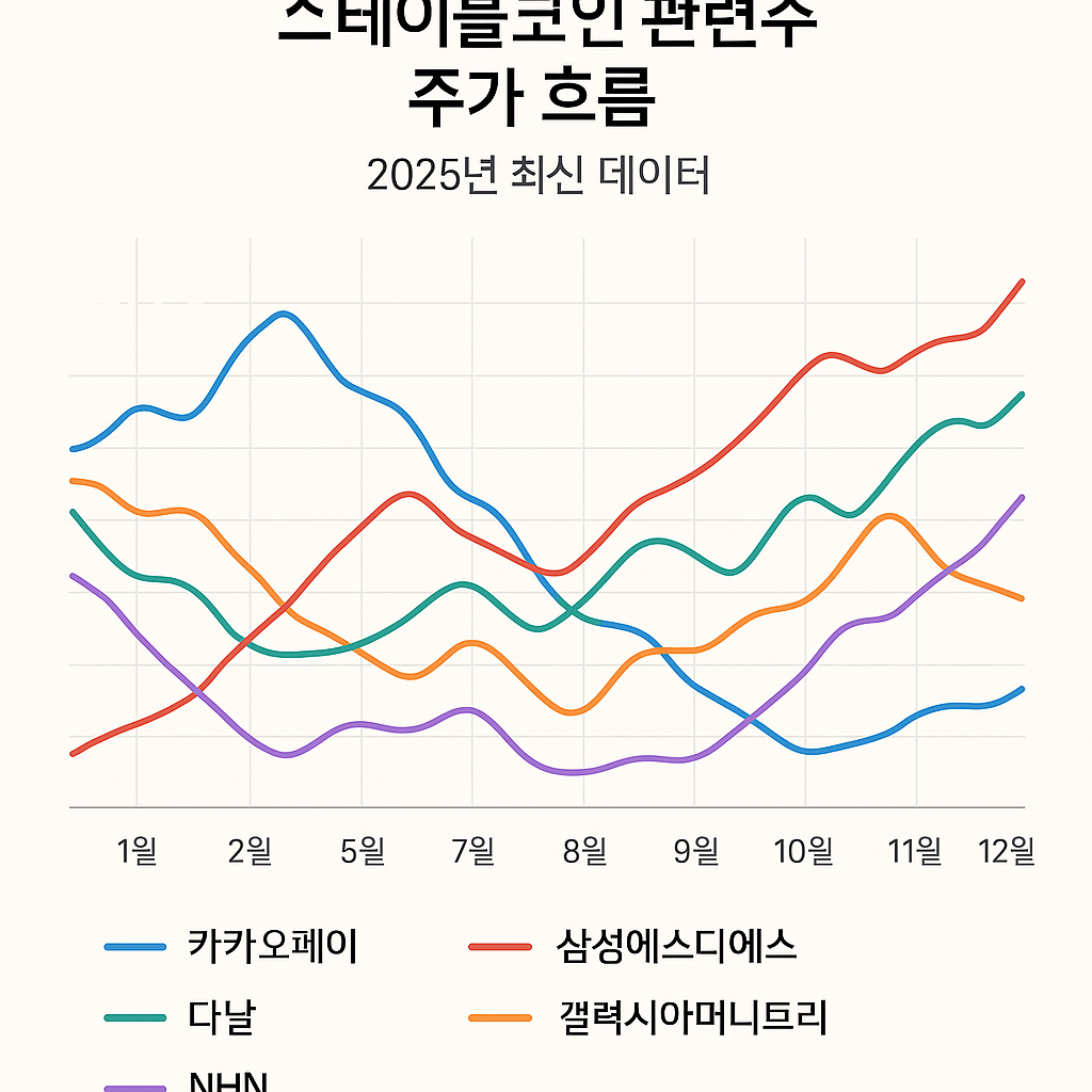 스테이블 관련주 TOP5 비교분석 2025